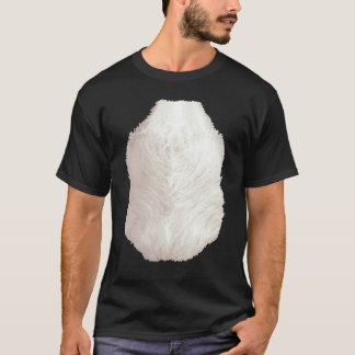 Skunk Hairy Belly Chest Hair Afbeelding Halloween T-shirt