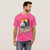 Skunk Halloween Ik ben bij de Skunk T-shirt (Voorkant volledig)