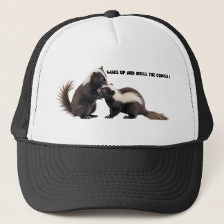 skunk hat trucker pet