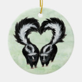 Skunk Heart Ornament (Voorkant)