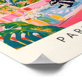 Skunk in bad Art Print, Dopamine Badkamer Deco Poster (Hoek)