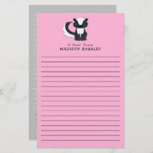 Skunk Kind Cute Woodland Animal