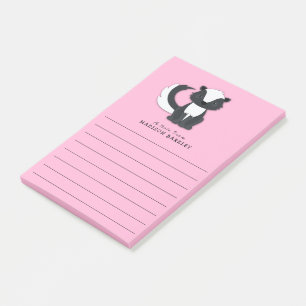 Skunk Kind Cute Woodland Animal Post-it® Notes