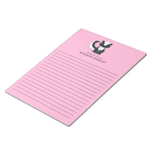 Skunk Kind Cute Woodland Briefpapier Notitieblok