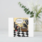 Skunk Learning Disodors Funny Gifts & T - shirts Briefkaart (Staand voorkant)