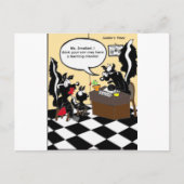 Skunk Learning Disodors Funny Gifts & T - shirts Briefkaart (Voorkant)