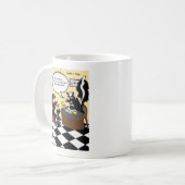 Skunk Learning Disodors Funny Gifts & T - shirts Koffiemok (Voorkant links)