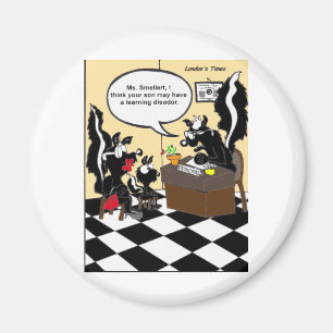 Skunk Learning Geurverwijderaar Grappige Cadeaus & Magneet