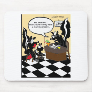 Skunk Learning Geurverwijderaar Grappige Cadeaus & Muismat
