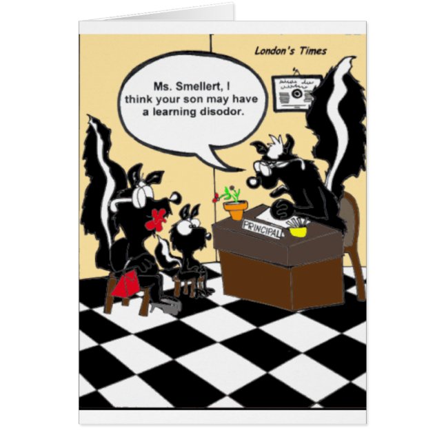 Skunk Leermethodes Geurverwijderaar Grappige Cadea (Voorkant)