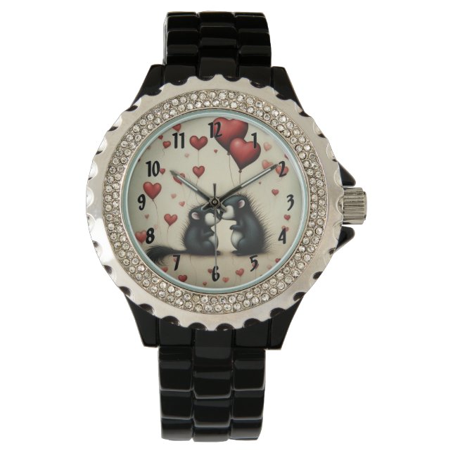 Skunk Liefde 1 Horloge (Voorkant)