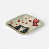 Skunk Liefde 1 Papieren Bordje (Gebogen)