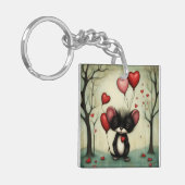 Skunk Liefde 2 Sleutelhanger (Voorkant Links)