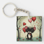 Skunk Liefde 2 Sleutelhanger (Voorkant)