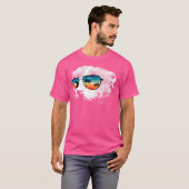 Skunk met bril Zonnebril T-shirt (Voorkant volledig)