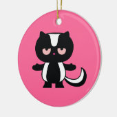 Skunk Ornament (Links)