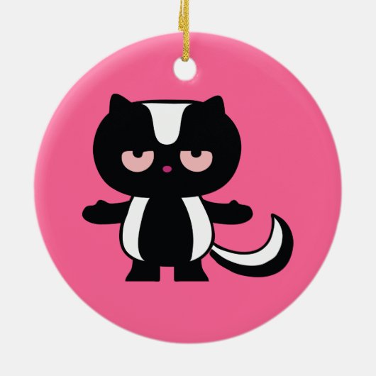 Skunk Ornament (Achterkant)