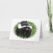Skunk Photo-Wenskaart Kaart (Voorkant)