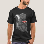 Skunk Poker kaarten T-shirt (Voorkant)