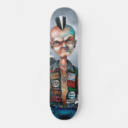 Skunk Punk Persoonlijk Skateboard (Voorkant)