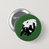 Skunk Ronde Button 5,7 Cm (Voorkant /achterkant)