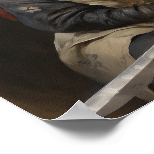 Skunk Samurai - Majestic Bandana Realisme Poster (Hoek)