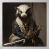 Skunk Samurai - Majestic Bandana Realisme Poster (Voorkant)