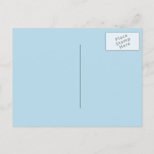 Skunk Save the Date Briefkaart (Achterkant)