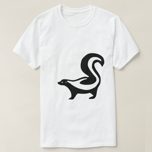  SKUNK SHIRT VOEGT UW EIGEN NAAM/FRASE TOE (Design voorkant)