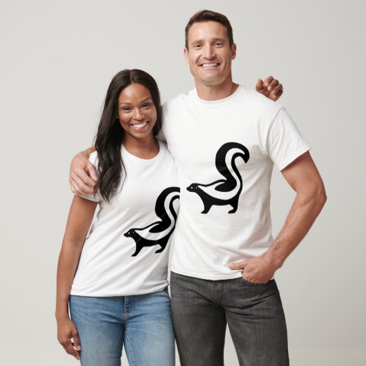 SKUNK SHIRT VOEGT UW EIGEN NAAM/FRASE TOE (Unisex)