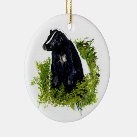 Skunk-sierplant Keramisch Ornament (Rechts)