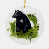 Skunk-sierplant Keramisch Ornament (Voorkant)