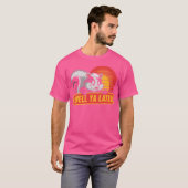 Skunk Smell Ya Later Funny Skunk T-shirt (Voorkant volledig)