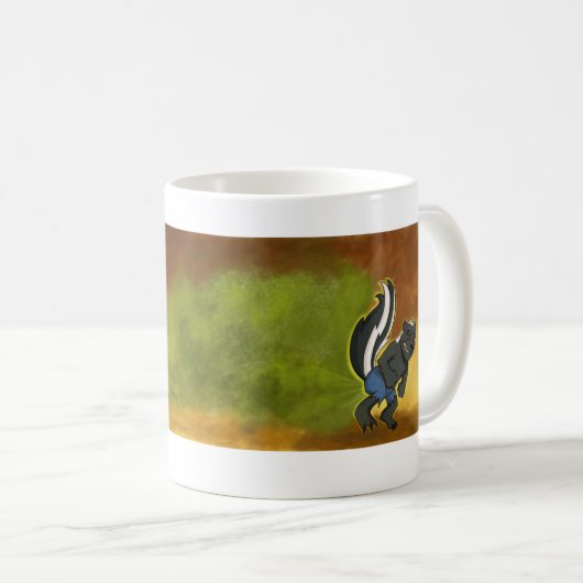 Skunk Spray Koffiemok (Voorkant rechts)