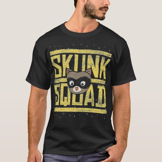 Skunk Squad is water voor de tandheelkundige hygië T-shirt (Voorkant)