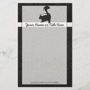 Skunk Stationery Briefpapier