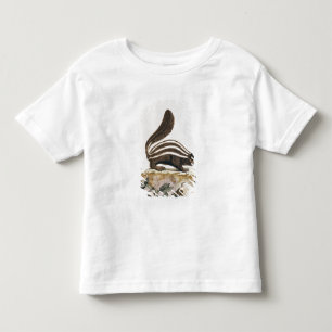 Skunk uit 'Histoire Naturelle' door Kinder Shirts