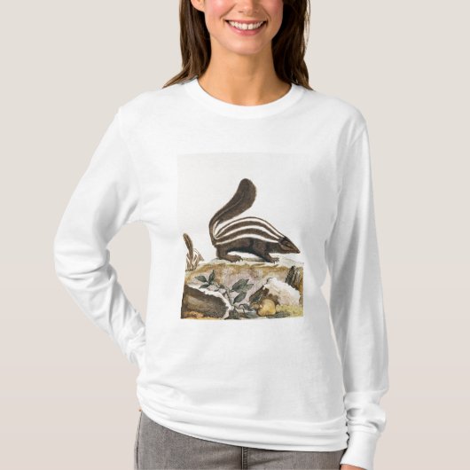 Skunk uit 'Histoire Naturelle' door T-shirt (Voorkant)