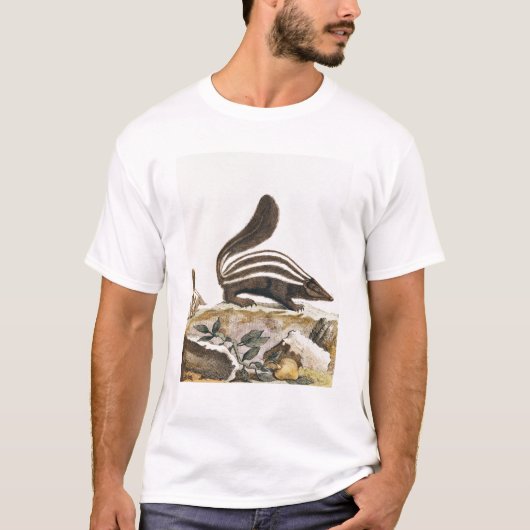 Skunk uit 'Histoire Naturelle' door T-shirt (Voorkant)