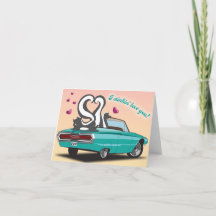 Skunk Valentijnsdag Kaart