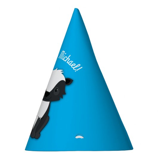 Skunk verjaardagsfeestje feesthoedjes (Rechts)