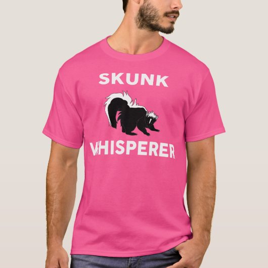 Skunk Whisperer Skunks T-shirt (Voorkant)