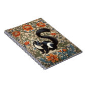 Skunk William Morris Geïnspireerd Notitieboek (Rechterzijde)
