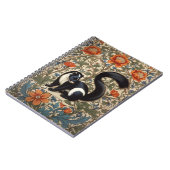 Skunk William Morris Geïnspireerd Notitieboek (Linkerzijde)