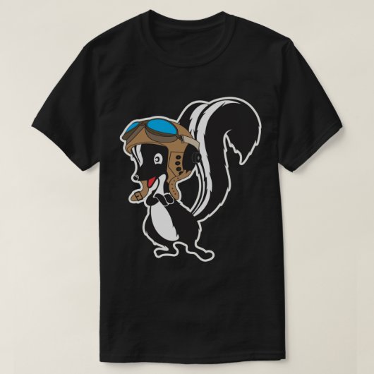 Skunk Works Pilot Patch - Schone stijl T-shirt (Design voorkant)