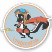 Skunk Works Vindicator patch Sticker (Voorkant)