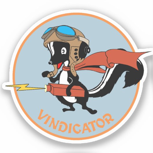 Skunk Works Vindicator patch Sticker (Voorkant)