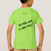 Skunk Youth T-Shirt: "Wat is die geur?" T-shirt (Achterkant)