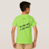 Skunk Youth T-Shirt: "Wat is die geur?" T-shirt (Achterkant volledig)