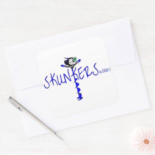 Skunkers Auger Sticker (Envelop)